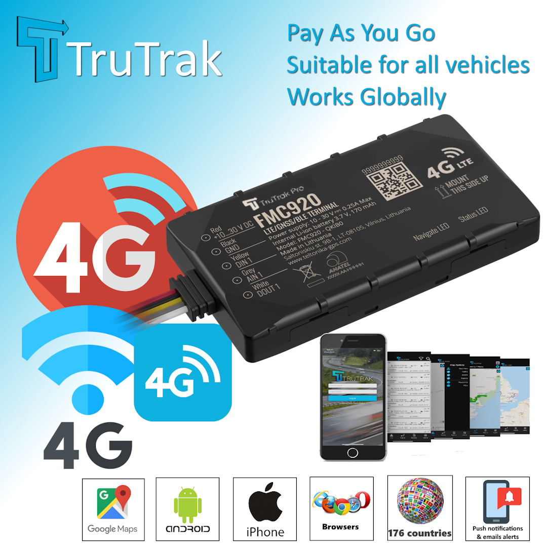 Image of product TruTrak FMC920 GPS Tracker