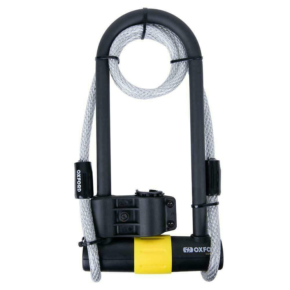 Image of product Oxford Magnum Duo U-lock (177x340mm) with Bracket & Cable