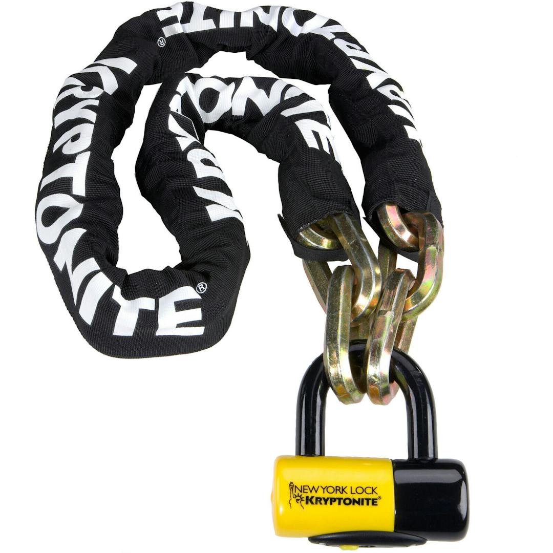 Image of product Kryptonite NY Fahgettaboudit Chain 1415 & NY Disc Lock