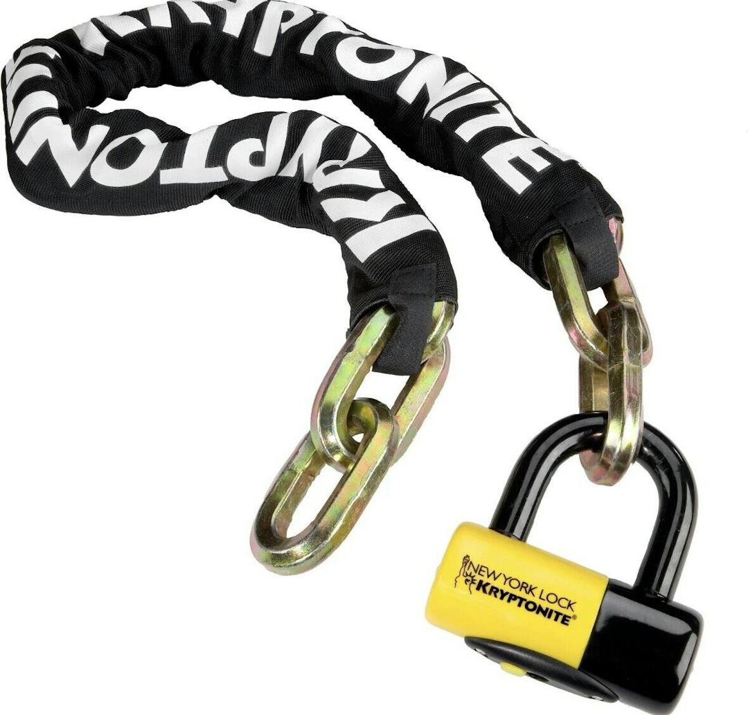 Image of product Kryptonite NY Fahgettaboudit Chain 1410 & NY Disc Lock