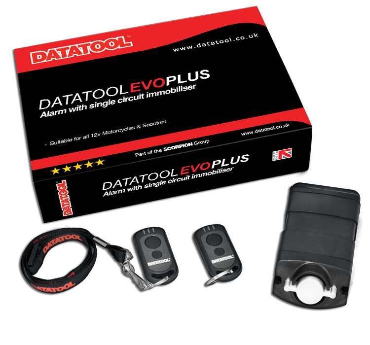 Image of product Datatool Evo Plus - Advanced Motorcycle & Scooter Alarm-Immobiliser System