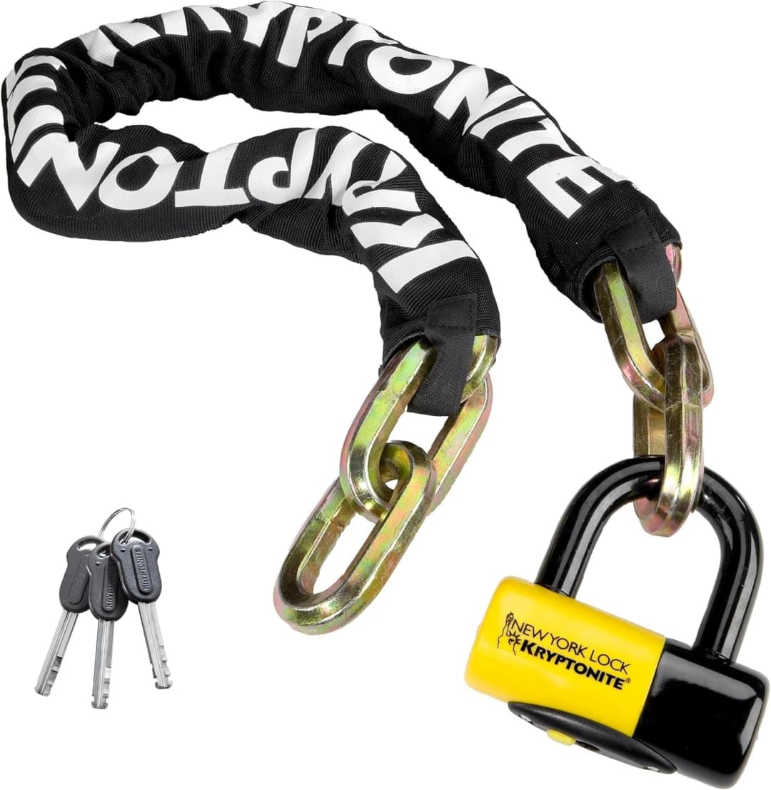 Image of product Kryptonite NY Fahgettaboudit Chain 1410 & NY Disc Lock